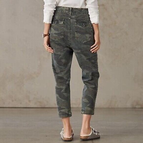 Sundance Catalog Sundry Murphy High Rise Camo Pants Size 27 NWT MSRP $188 - Picture 2 of 10